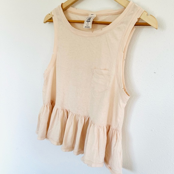 FREE PEOPLE TANK — XS CREAM - Picture 3 of 5